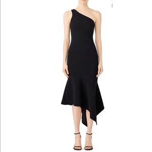 CINQ A SEPT EUC dulcina dress -black -size 4